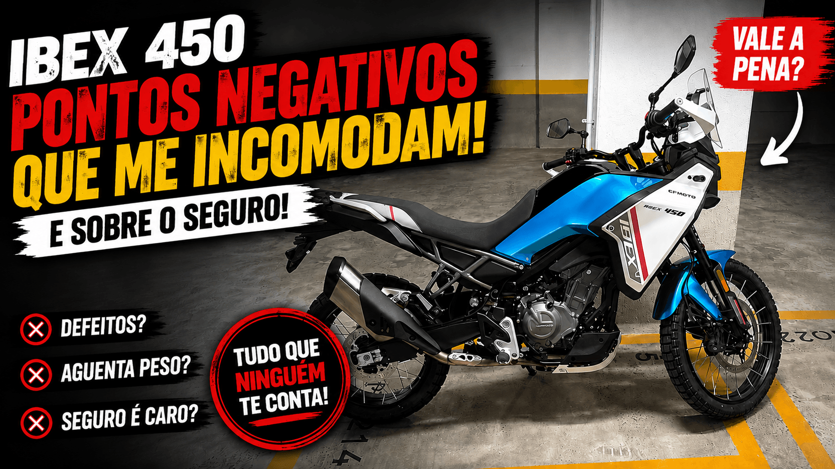 CFMOTO Ibex 450: Os Pontos Negativos Que Ainda Me Incomodam e Como Está o Seguro da Moto