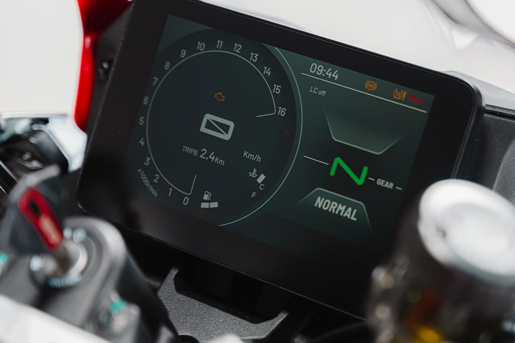 Painel TFT da SBM 400RR